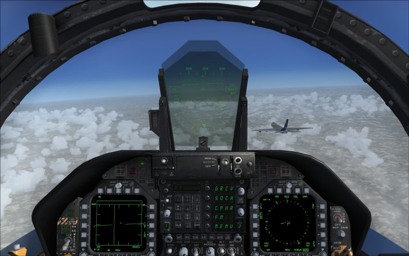 Nun gibt er Gas Mach 0.9