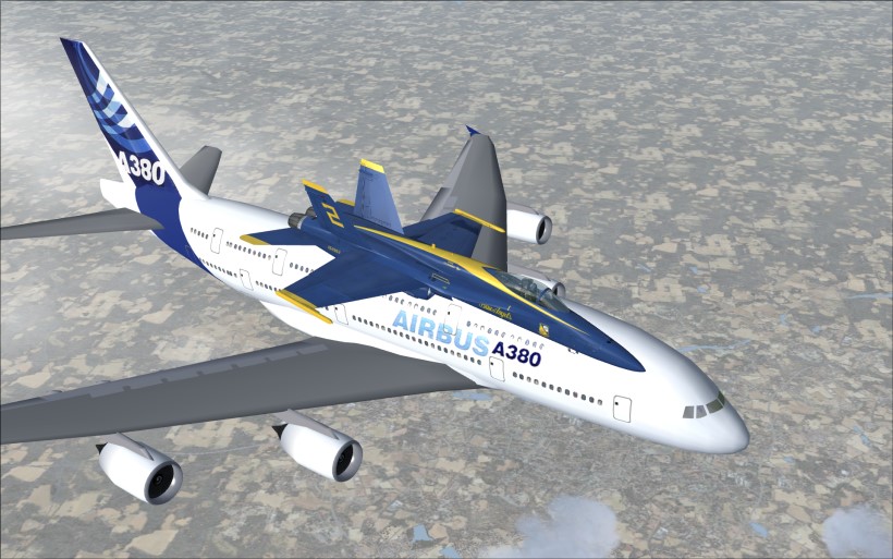 Noch ein letzter Blick zum Piloten