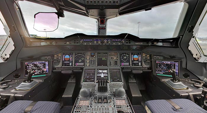 Flight Deck A-380